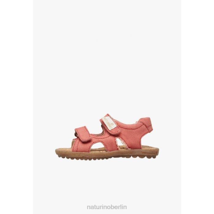 de Naturino Kinder Himmel organisch Sandalen aus Bio-Stoff leuchtend rosa 822X20