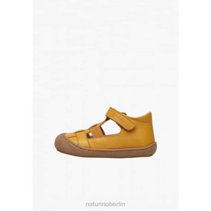 de Naturino Kinder langen halbgeschlossene Sandalen mit elastischem Einsatz Kürbis 822X598
