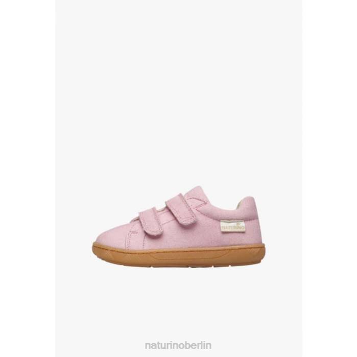 de Naturino Kinder Arbia vl Bio Sneakers aus Bio-Stoff Rosa 822X24