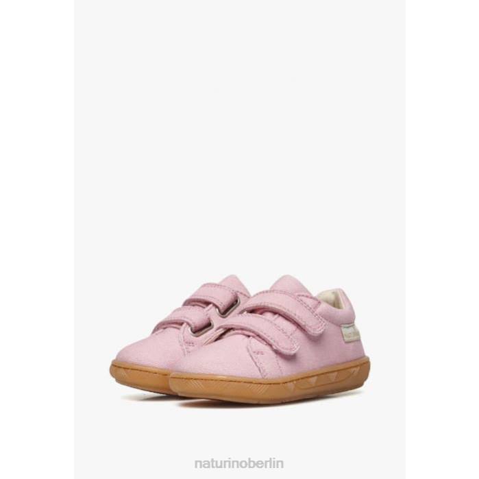 de Naturino Kinder Arbia vl Bio Sneakers aus Bio-Stoff Rosa 822X24