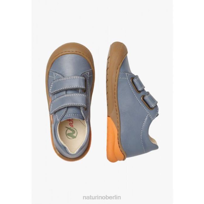 de Naturino Kinder Baby vl Slip-On-Sneaker aus Leder Blau 822X213