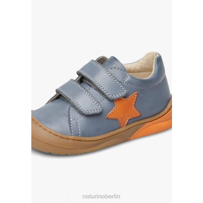de Naturino Kinder Baby vl Slip-On-Sneaker aus Leder Blau 822X213