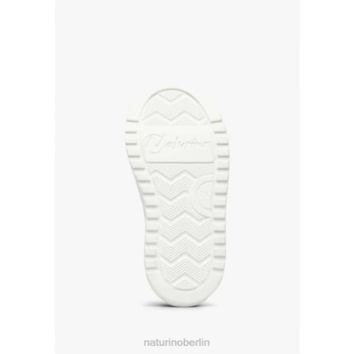 de Naturino Kinder Blitz-Reißverschluss. Sneakers aus Leder und Wildleder Puderrosa 822X383