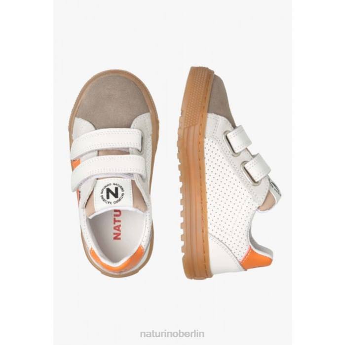 de Naturino Kinder Blitz vl. Sneakers aus Leder und Wildleder grau-taubengrau 822X453