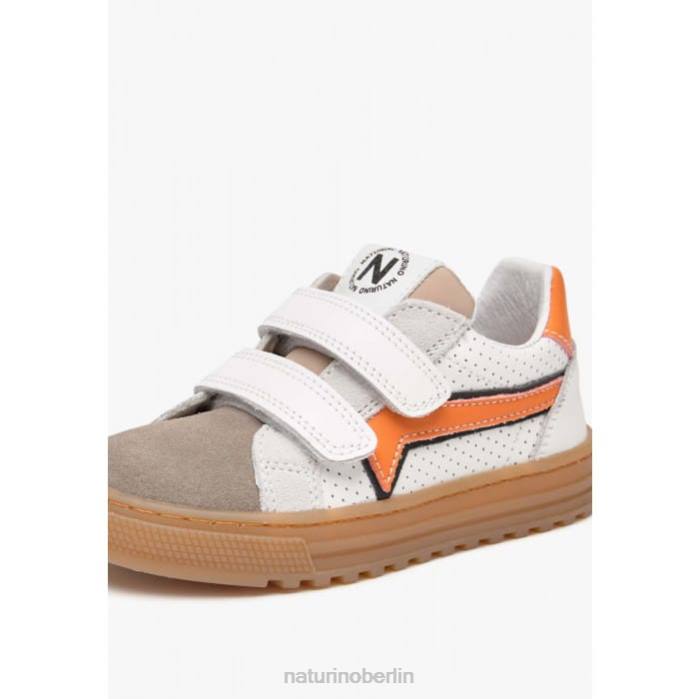 de Naturino Kinder Blitz vl. Sneakers aus Leder und Wildleder grau-taubengrau 822X453