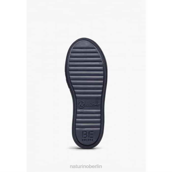 de Naturino Kinder Caleb vl Sneakers aus Nappaleder und Wildleder Marine 822X435