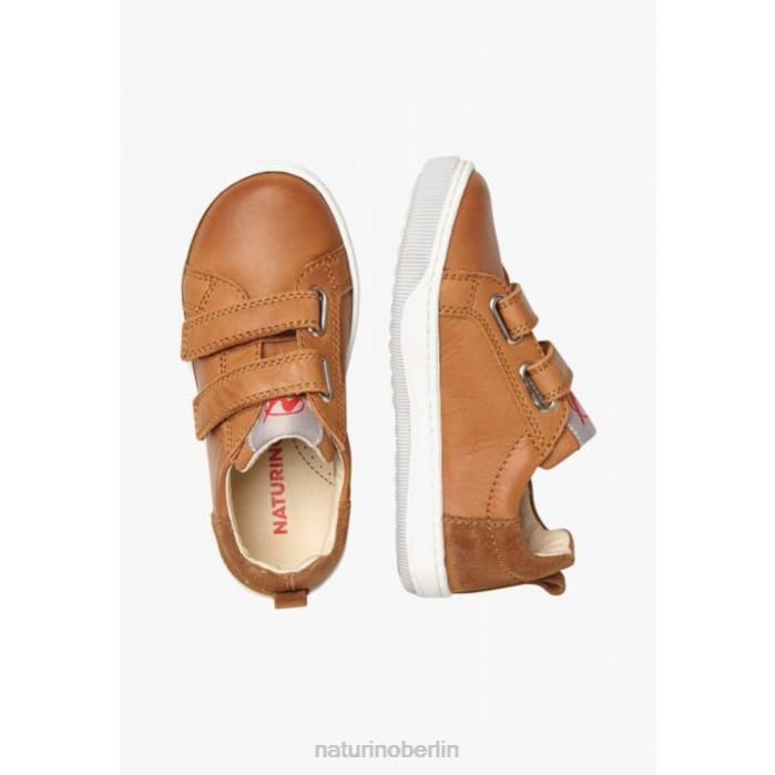 de Naturino Kinder Caleb vl Sneakers aus Nappaleder und Wildleder braun 822X524