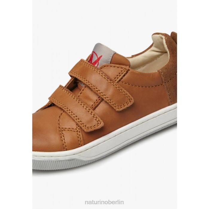 de Naturino Kinder Caleb vl Sneakers aus Nappaleder und Wildleder braun 822X524