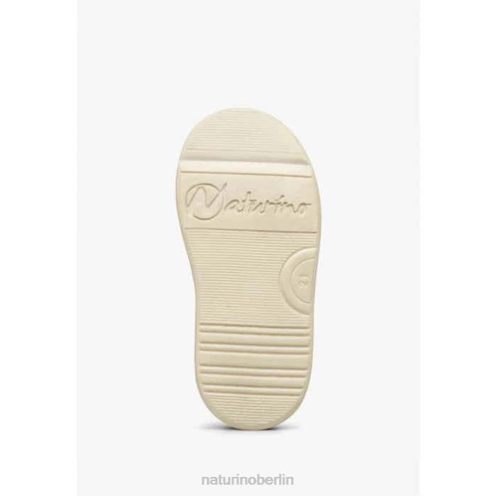 de Naturino Kinder Clarendon-Reißverschluss Sneakers aus Leder und Wildleder puderrosa-creme 822X503