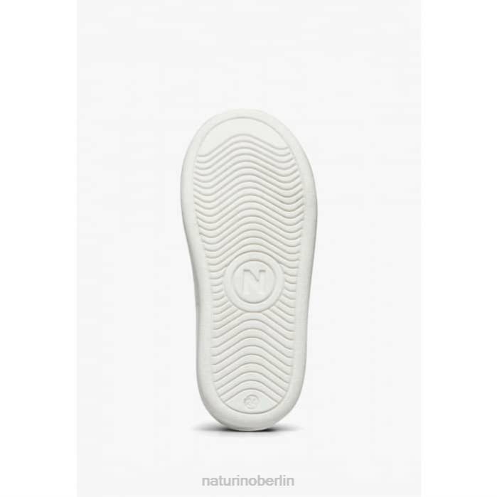 de Naturino Kinder Hasselt 2 Reißverschluss. Ledersneaker weiß Blau 822X456