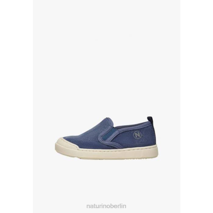 de Naturino Kinder Henntor Stoff-Sneaker Blau 822X393