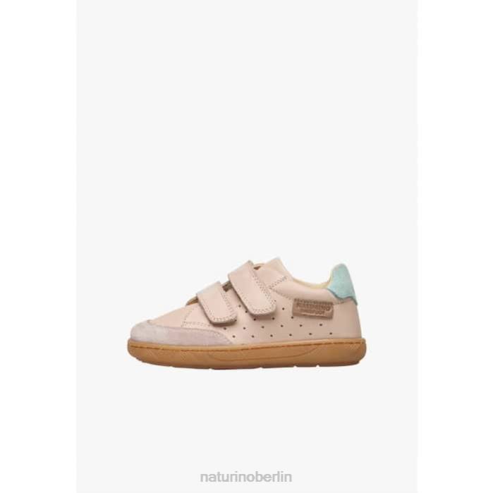 de Naturino Kinder Koalitos Sneakers aus Nappaleder und Wildleder Rosa 822X481