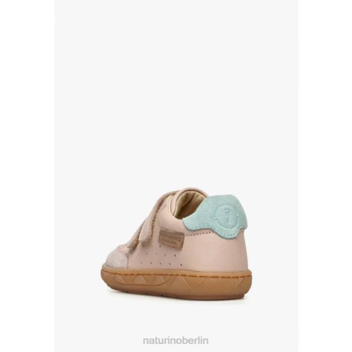 de Naturino Kinder Koalitos Sneakers aus Nappaleder und Wildleder Rosa 822X481