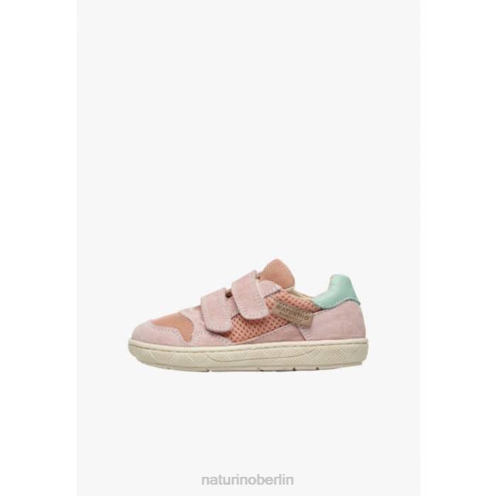 de Naturino Kinder Lilox vl Sneakers aus Wildleder und Stoff Rosa 822X514