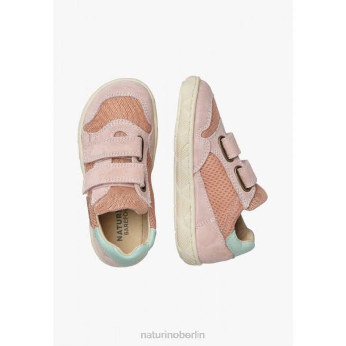 de Naturino Kinder Lilox vl Sneakers aus Wildleder und Stoff Rosa 822X514
