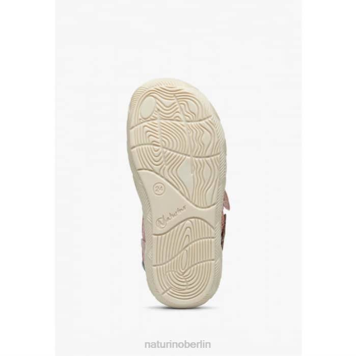 de Naturino Kinder Lilox vl Sneakers aus Wildleder und Stoff Rosa 822X514