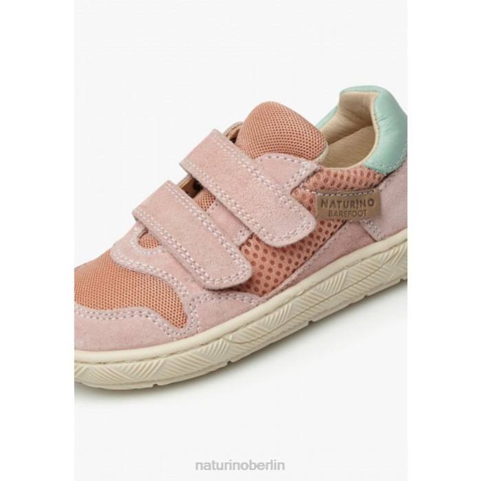 de Naturino Kinder Lilox vl Sneakers aus Wildleder und Stoff Rosa 822X514
