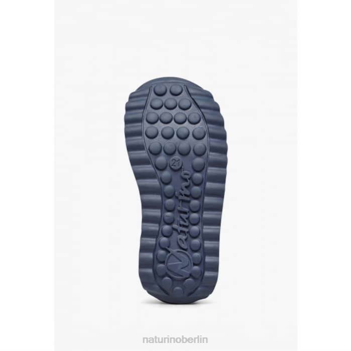 de Naturino Kinder Sammy 2 vl. Sneakers aus Leder und Stoff hellblau 822X415