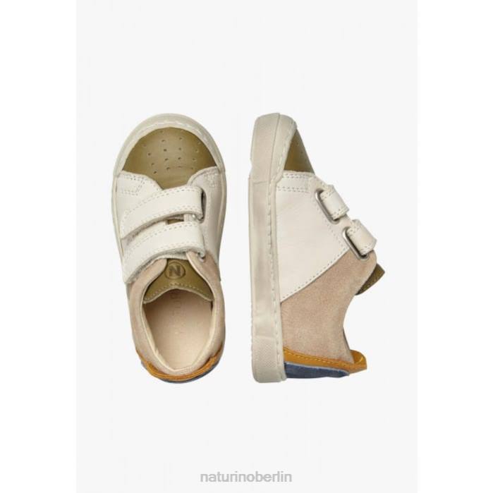 de Naturino Kinder Trajan vl Sneakers aus Leder und Wildleder Taubengrau 822X496