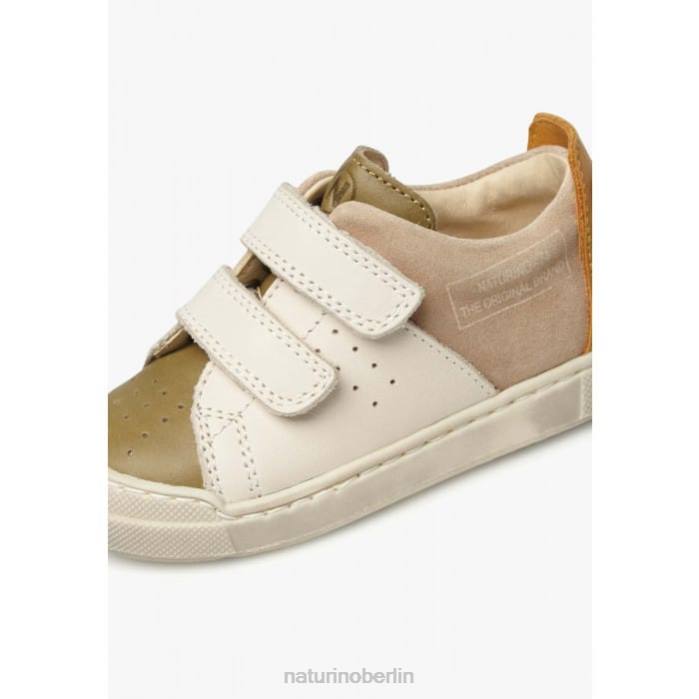 de Naturino Kinder Trajan vl Sneakers aus Leder und Wildleder Taubengrau 822X496