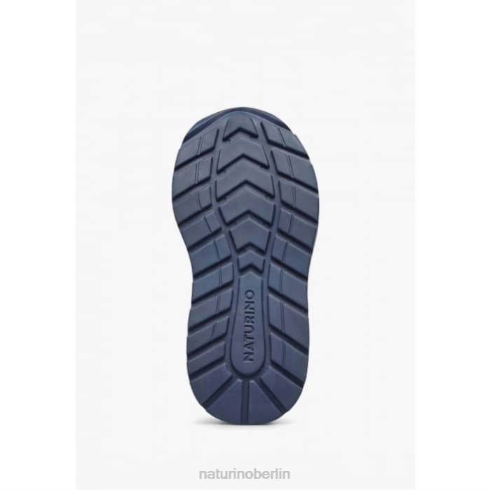 de Naturino Kinder argal vl Sneakers aus Wildleder und Stoff Blau 822X395