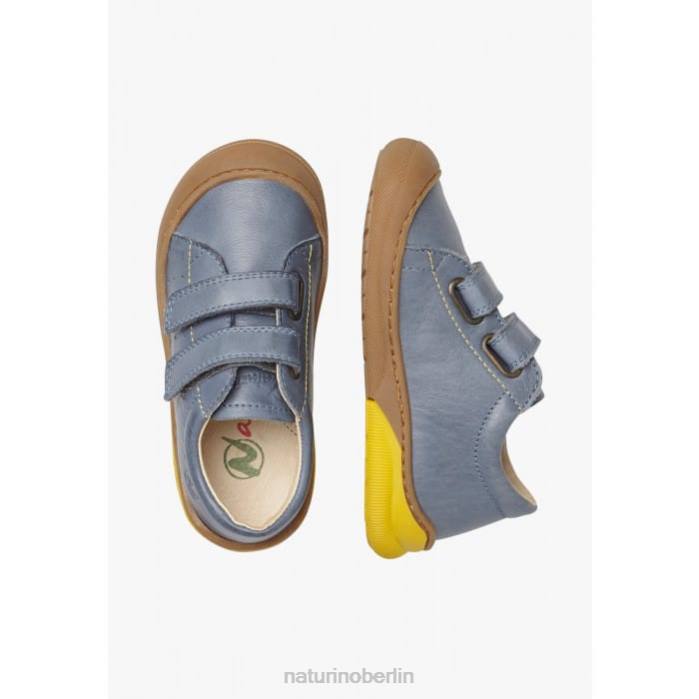 de Naturino Kinder gabby vl Erste-Schritte-Schuhe aus Nappaleder hellblau 822X436