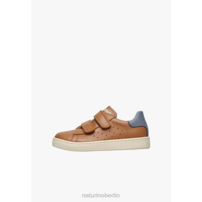 de Naturino Kinder hasselt 2 vl. Ledersneaker Cognac 822X452