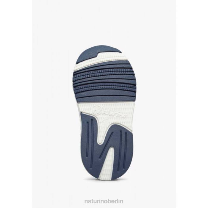 de Naturino Kinder jesko vl. Sneakers aus Wildleder und technischem Stoff Taubengrau 822X413