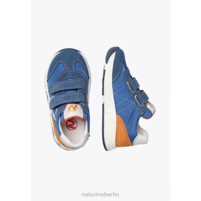 de Naturino Kinder jesko vl. Sneakers aus Wildleder und technischem Stoff hellblau 822X420