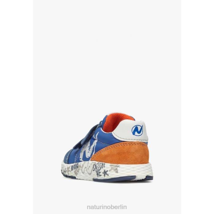 de Naturino Kinder jesko vl. Sneakers aus Wildleder und technischem Stoff hellblau 822X420