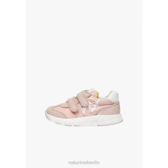 de Naturino Kinder jesko vl. Sneakers aus technischem Stoff und Wildleder Rosa 822X437