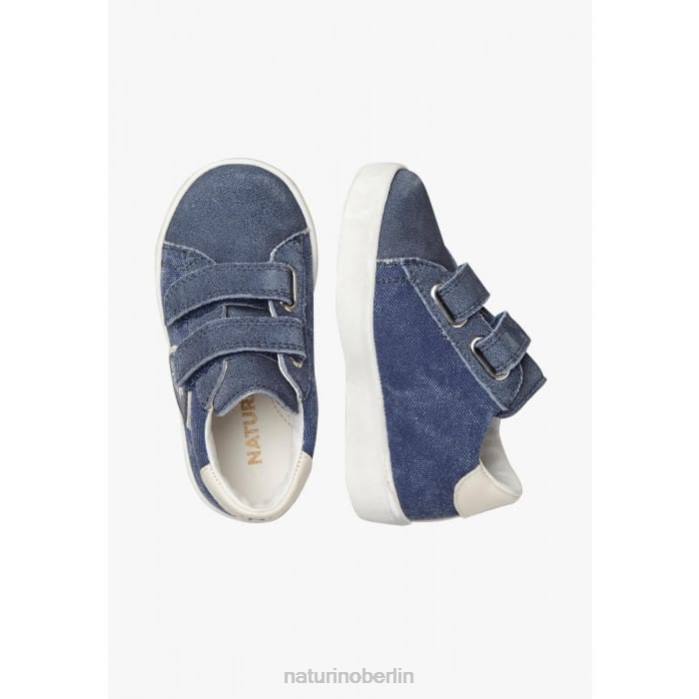 de Naturino Kinder korey 2 vl Stoff-Sneaker Blau 822X446