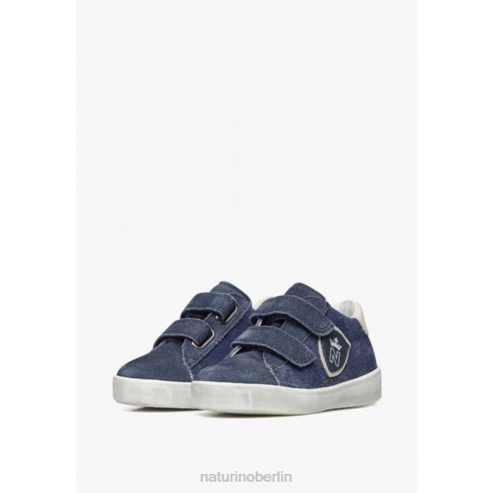 de Naturino Kinder korey 2 vl Stoff-Sneaker Blau 822X446