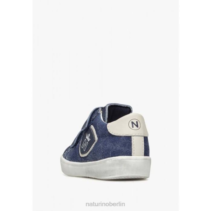 de Naturino Kinder korey 2 vl Stoff-Sneaker Blau 822X446