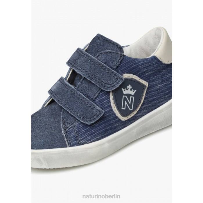 de Naturino Kinder korey 2 vl Stoff-Sneaker Blau 822X446