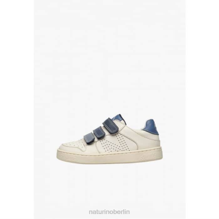 de Naturino Kinder theral vl. Ledersneaker cremeblau 822X474